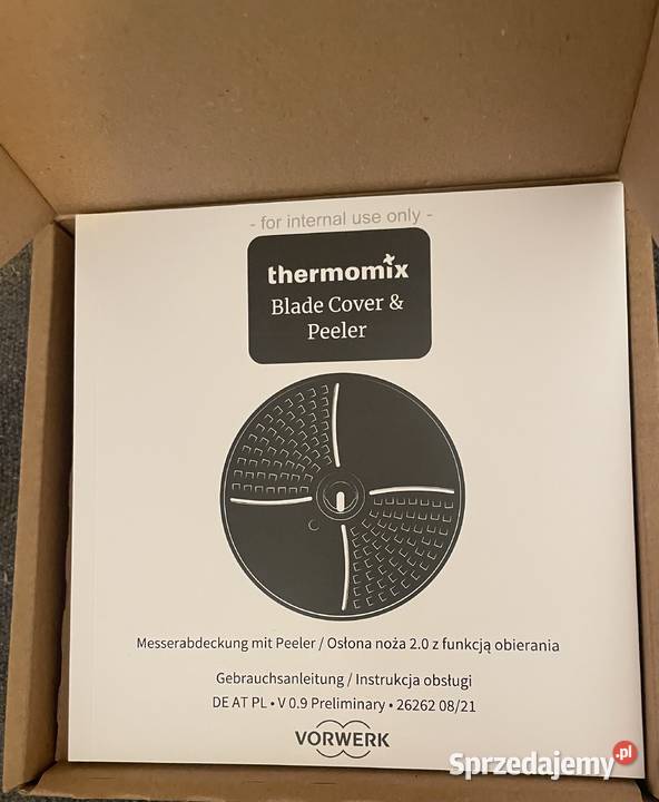 Thermomix Osłona noża 20 z funkcją obierania Wrocław