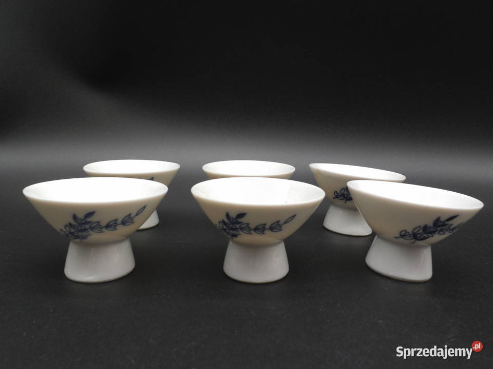 Japońskie porcelanowe czarki do sake 6 Porcelana i szkło Raszków