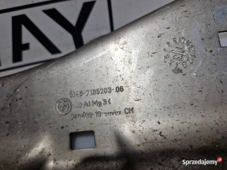 7185203 BMW F01 F07 F10 F11 F13 OSŁONA IZOLACJA osobowe dolnośląskie