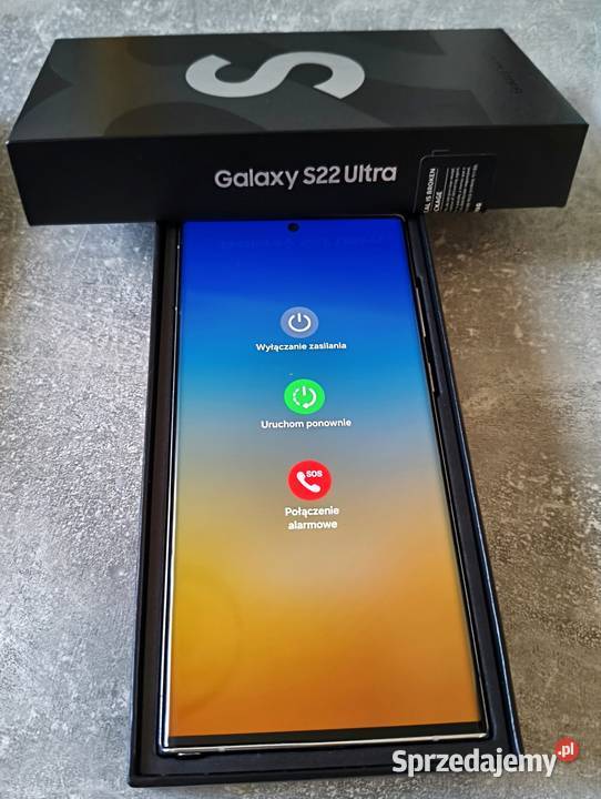 Samsung S22 Ultra biały stan śląskie Rybnik