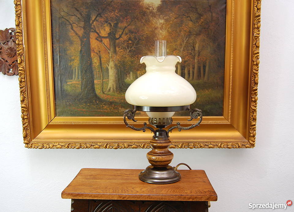 EFEKTOWNA LAMPKA STOJĄCA LAMPA NAFTOWA wysyłka Świdnica