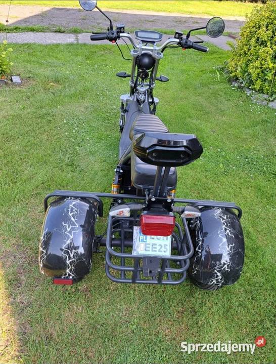 Skuter elektryczny trójkołowyZX MOTO Hulajnogi elektryczne