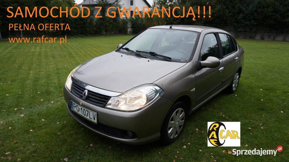 Renault Thalia Polski salon Gwarancja II 2008 Zielona Góra