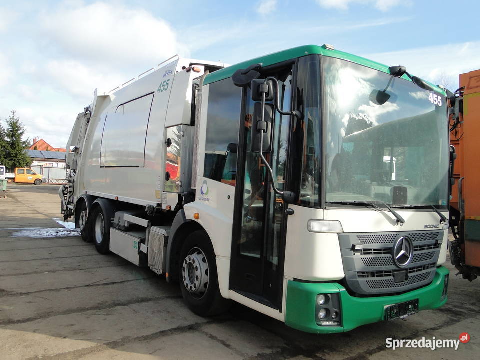 Śmieciarka MercedesBenz Econic 2630 CNG Euro 6 nie Stasi Las