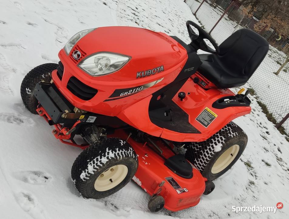 GR2110 4x4 DIESE Kosiarka Traktorek Duża KubotaL