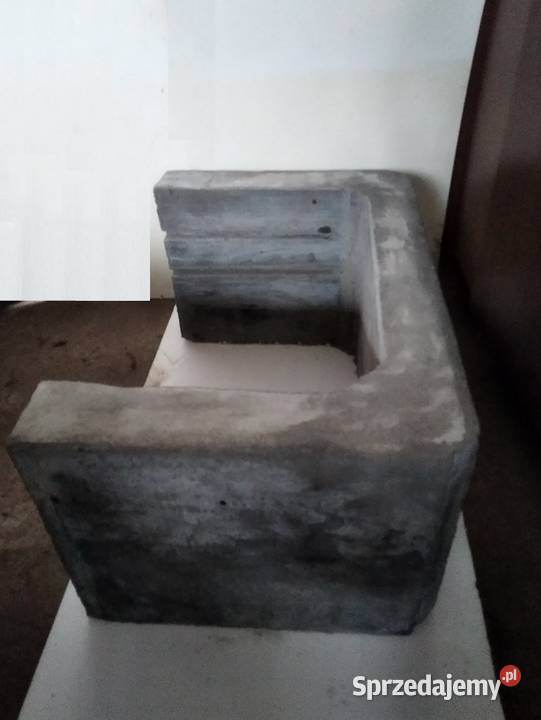 Grill betonowy solidna komora grillowania Grillowanie Wiślica