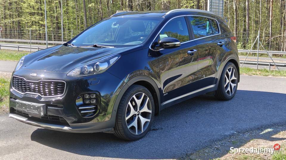 KIA Sportage GTLine niski przebieg bezwypadkowa Olsztyn