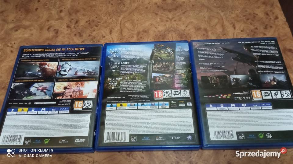 Sprzedam gry 4 Gry na konsole Wrocław