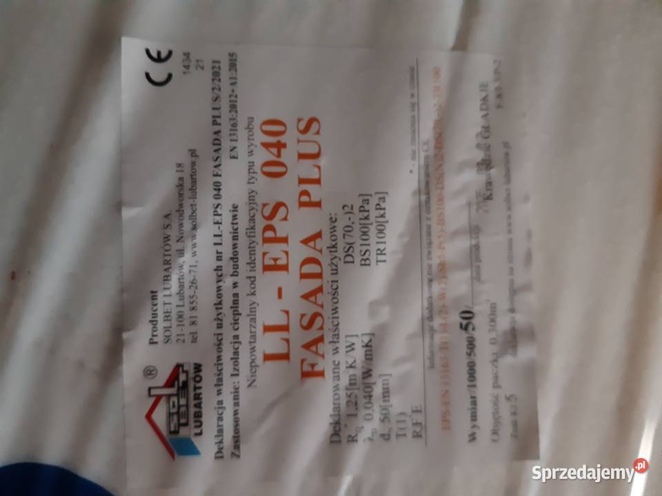 Styropian 040 Fasada Plus Łęczna