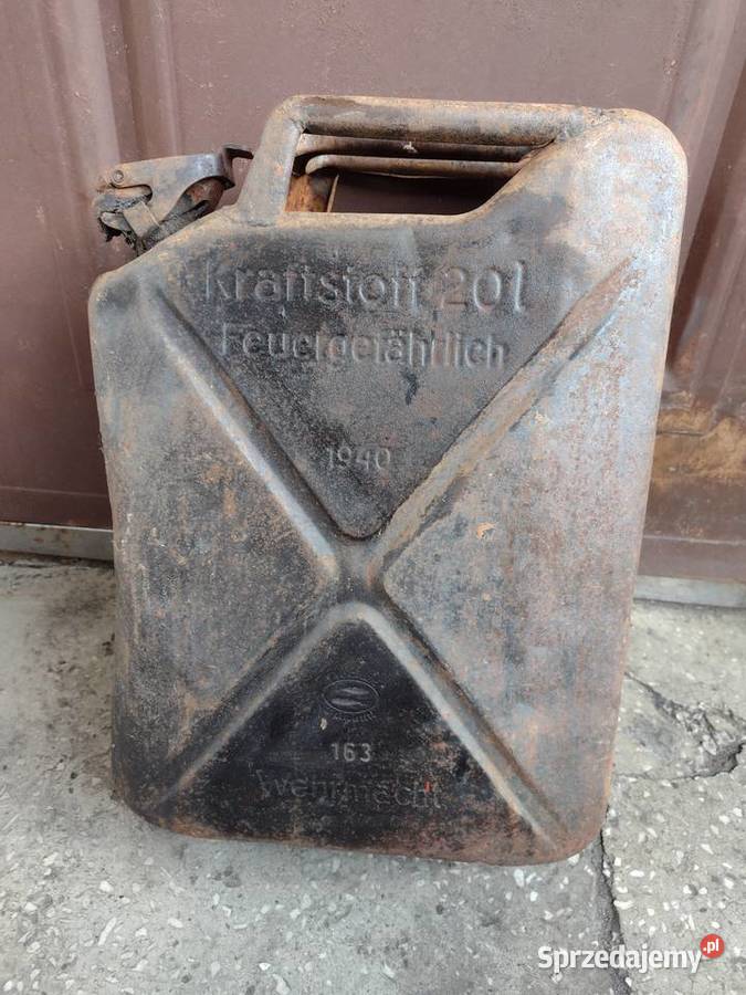 Kanister Wermacht Nowa Dęba
