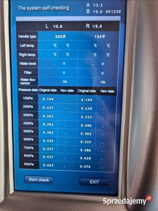 Maszyna do Kriolipolizy ETG504S PODKLADY małopolskie
