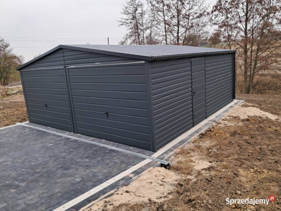 Garaż blaszany 6x5 WZMOCNIONY PROOFILAMI Zielona Góra