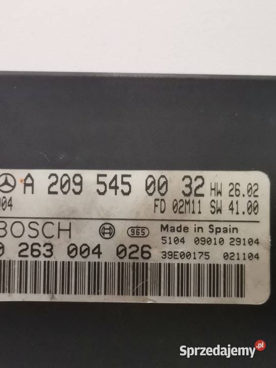 Moduł sterownik pdc MercedesBenz OE A2095450032 Układ elektryczny Choszczno