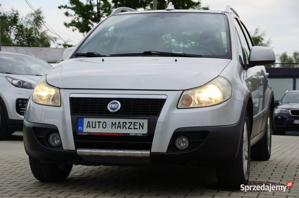 Fiat Sedici 16 Benzyna 107 4x4 Klimatronic Hak relingi dachowe Nowy Sącz