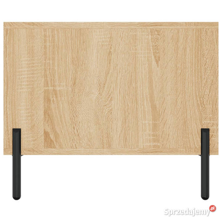 Stolik kawowy dąb sonoma 102x50x40 materiał Warszawa