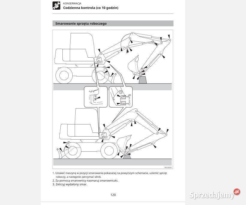 TAKEUCHI TB175W instrukcja obsługi dtr Kielce sprzedam