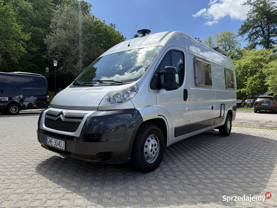 Kamper van citroen jumper solar LPG pomorskie Wejherowo