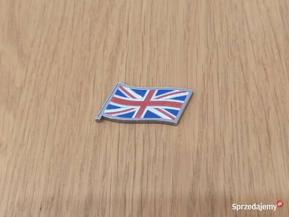 Emblemat klapy bagażnika Flaga brytyjska Rover osobowe sprzedam