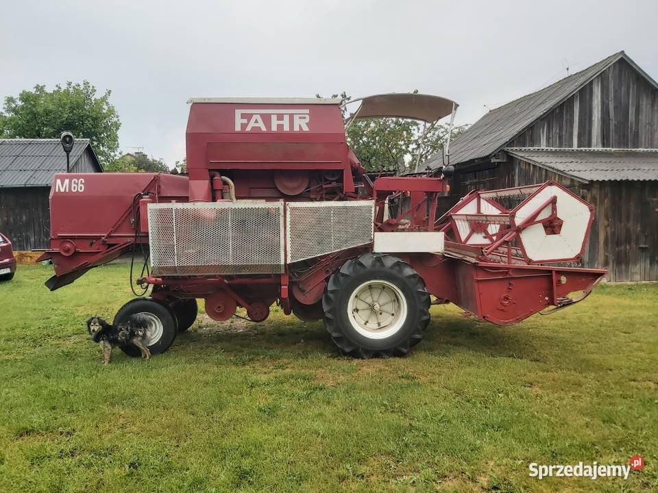 Kombajn zbożowy Fahr M 66 nieuszkodzony Kąkolewnica Północna sprzedam