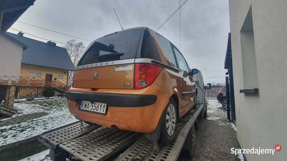 Peugeot 1007 14 benzynza z gazemLPG Klecza Dolna
