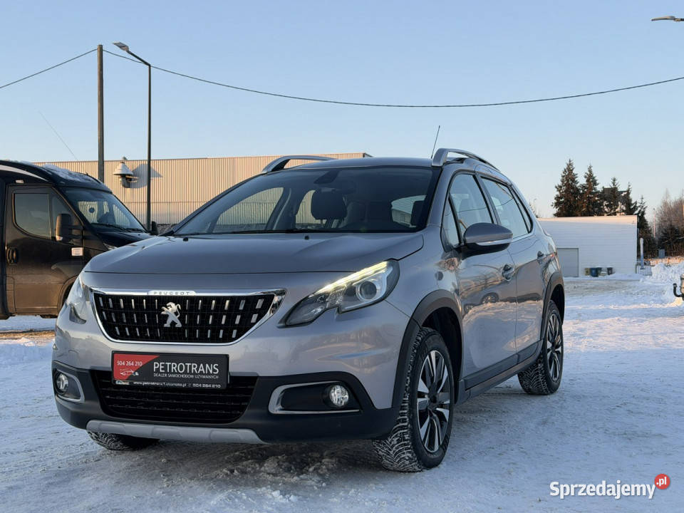 Peugeot 2008 12 110 LED Nawigacja Półskóra wielofunkcyjna kierownica Mrągowo sprzedam