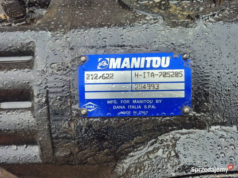 Most oś tył MANITOU MT 1740 254993 śląskie Tychy