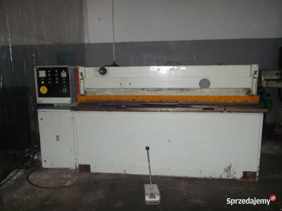 Gilotyna mechaniczna nożyce NTC 2000 x 2 5 mm kujawsko-pomorskie Krobia