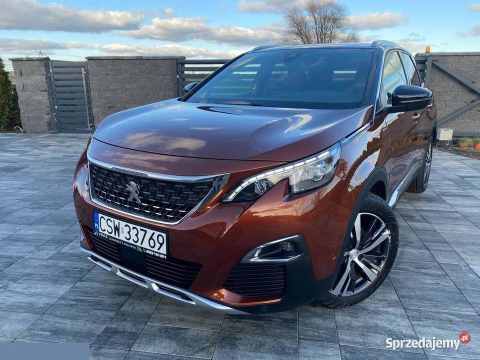 Peugeot 3008 12 benzyna 131 2017r zadbany Grudziądz sprzedam