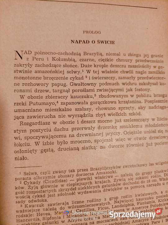Tomek u źródeł Amazonki pierwsze wydanie książki Warszawa