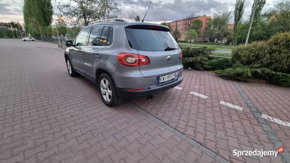 Vw tiguan 20 tdi 4x4 panorama szary Kraków
