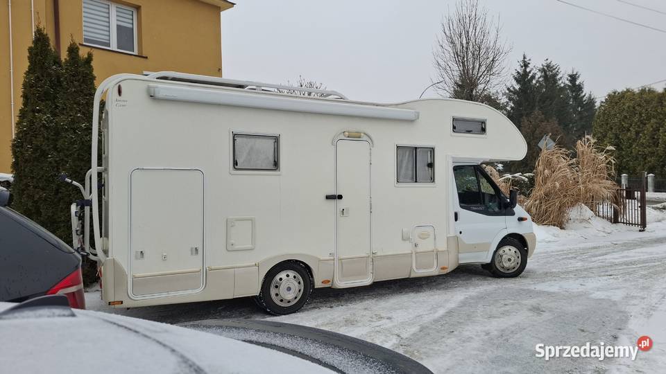 Kamper Alkowa Ford Transit klimatyzacja solar Jasło sprzedam