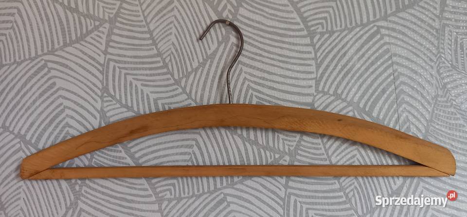 Wieszak ubraniowy wieszak odzieżowy drewniany 42cm Dom i Ogród mazowieckie Małkinia Górna