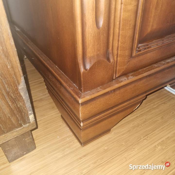 Solidne biurko z litego drewna 15565 Koluszki