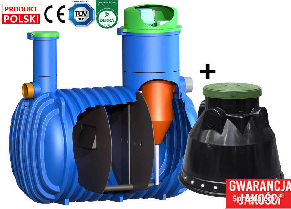 Oczyszczalnia Biologiczna BDH 4 Ze Studnią Gniezno