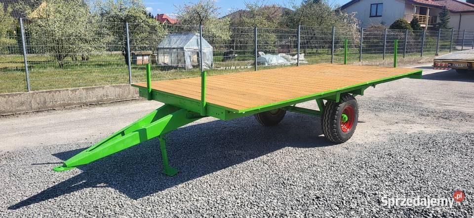 Przyczepa rolnicza na baloty skrzyniopalety mazowieckie Radom