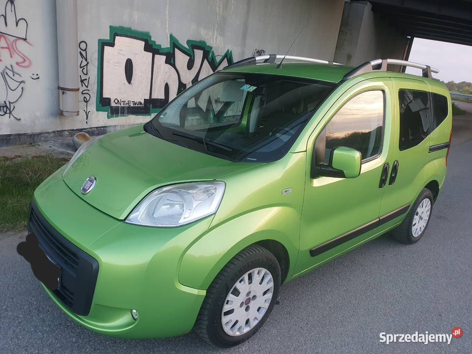 Fiat Qubo 14 benzyna LPG przebieg 166 Fiat pomorskie