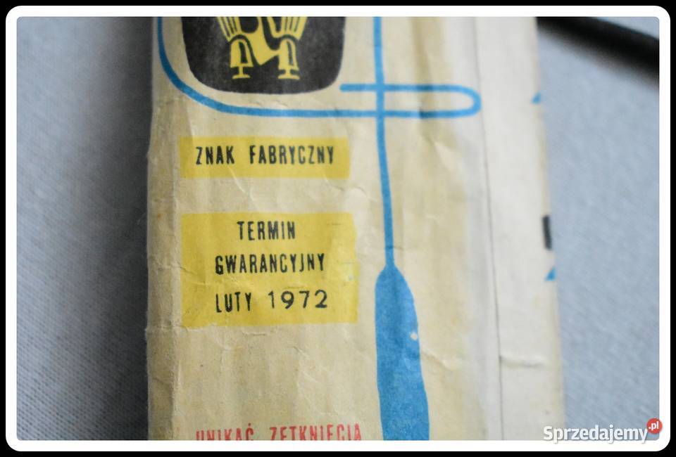 PRL zimne ognie sprzed roku 1972 ognie choinkowe Płock