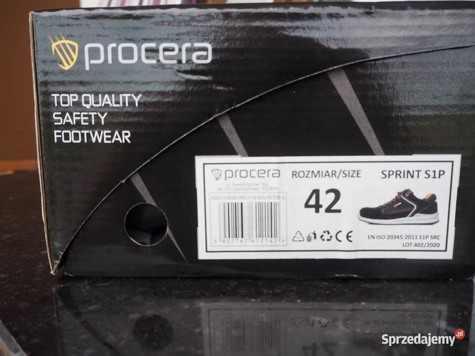 Procera Półbuty ochronne Sprint S1P METAL FREE inna Warszawa