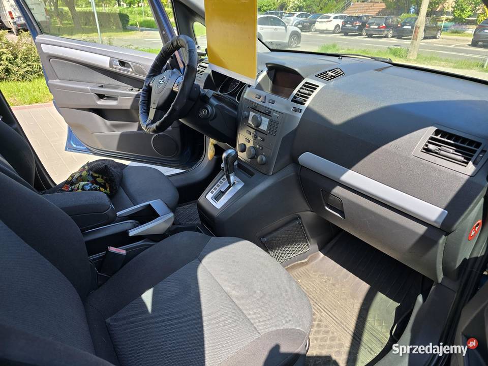 Opel Zafira 19 CDTI Automat 150 czujnik parkowania warmińsko-mazurskie Olsztyn sprzedam