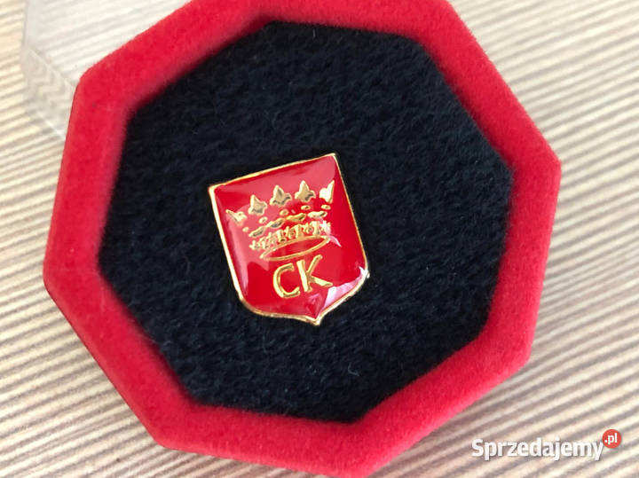 Wpinka pin Herb Kielc wys 12mm Kielce sprzedam
