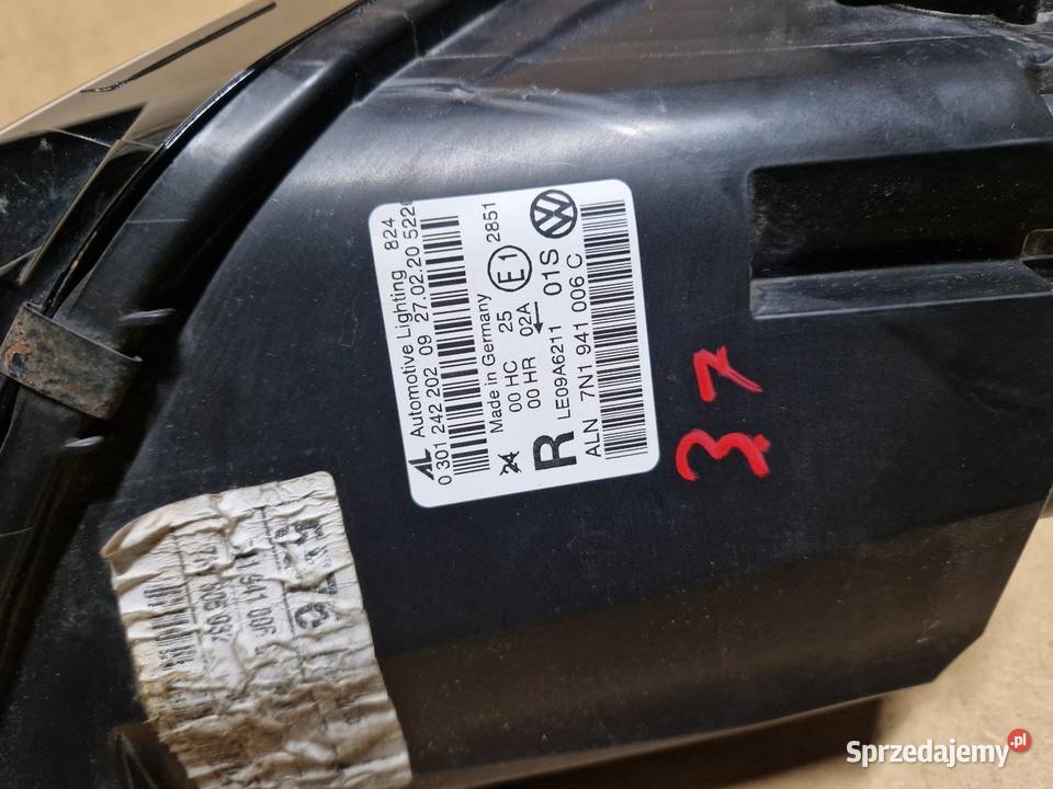 Vw sharan 7N lampa prawy przód 7n1941006C Złotoryja sprzedam