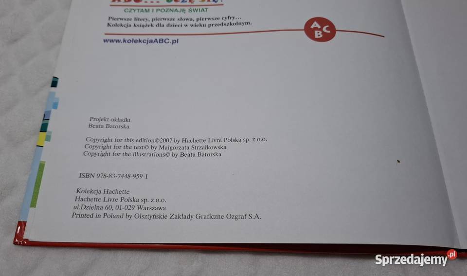 ABC Uczę się I insekt Strzałkowska Hachette 2007 Czeladź