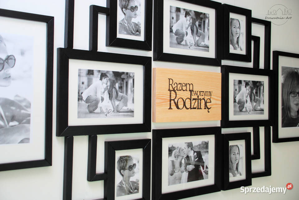 Galeria Multirama z drewna Ramka na zdjęcia Bydgoszcz sprzedam
