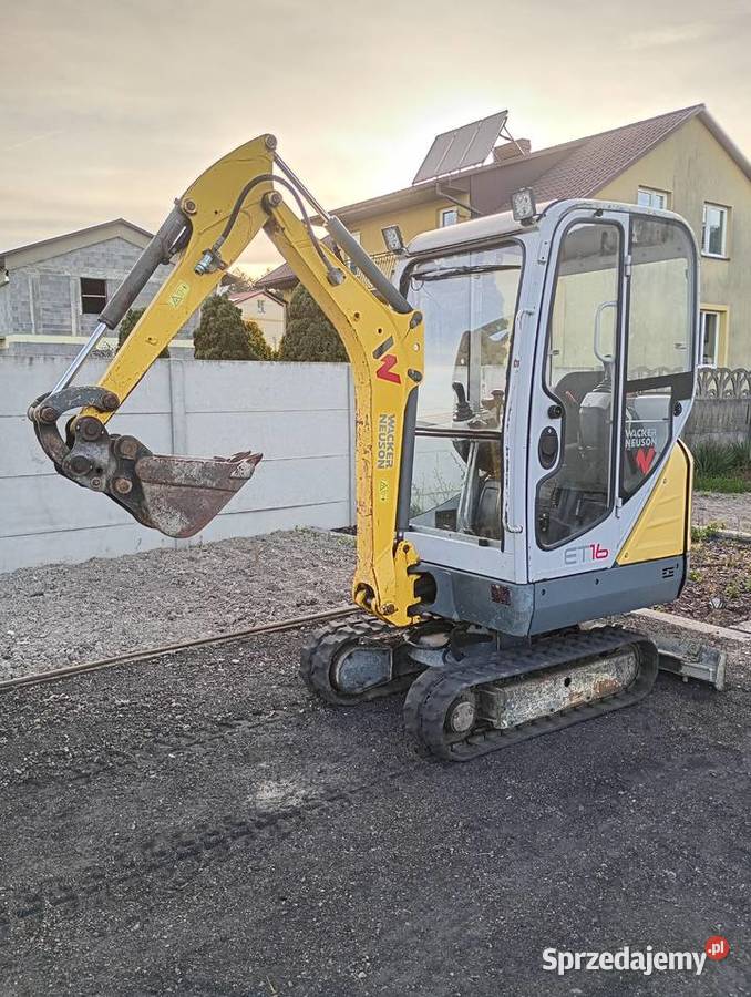 Mini koparka Wacker Neuson ET16 z 2017r Sędziszów