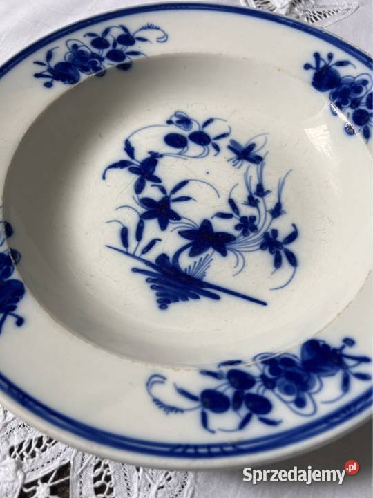 Talerz porcelanowy głęboki antyk porcelana Zabrze