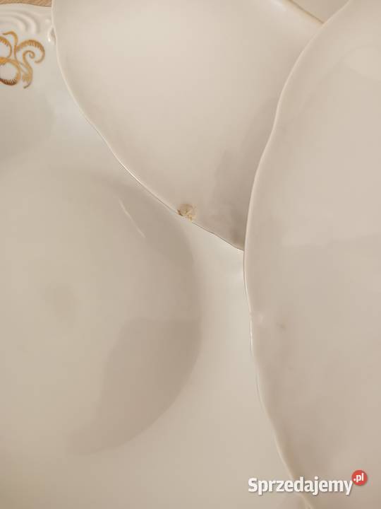 Zestaw talerze Wawel Fryderyka porcelana PRL 16 Kraków
