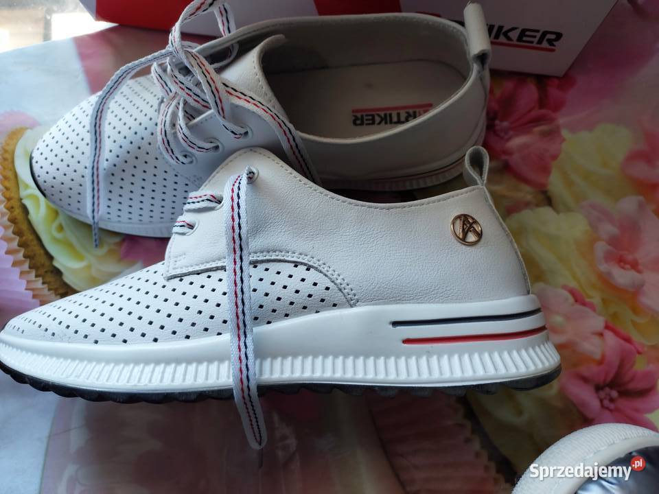 Buty sportowe Nowe skórzane białe Artiker 38