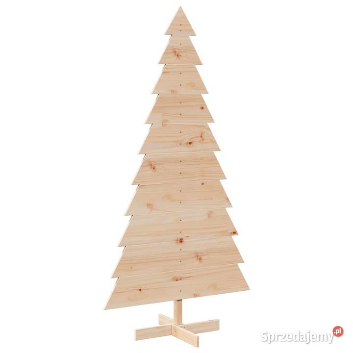vidaXL Drewniana choinka do udekorowania 180 mazowieckie Warszawa