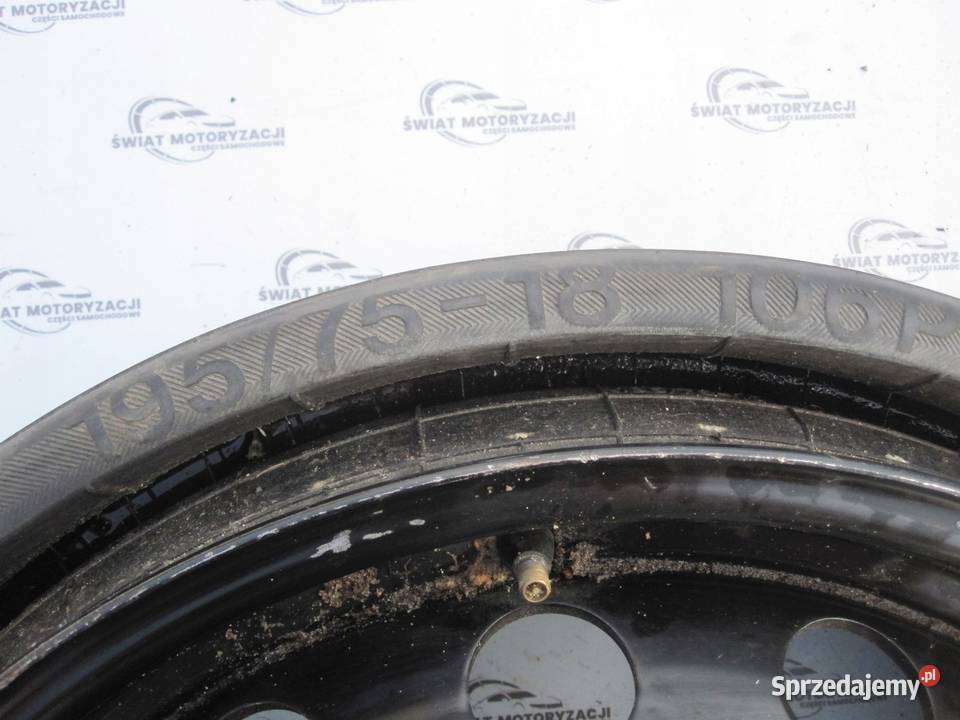 AUDI Q7 4L TOUAREG I CAYENNE koło dojazdowe