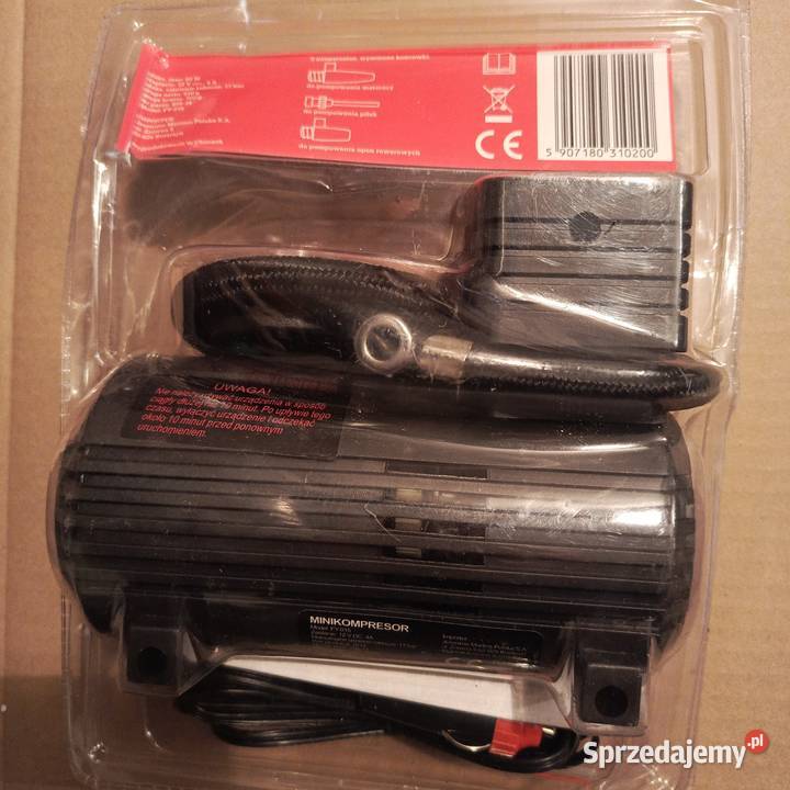 Kompresor samochodowy 12 v mini kompresor trzy Tychy